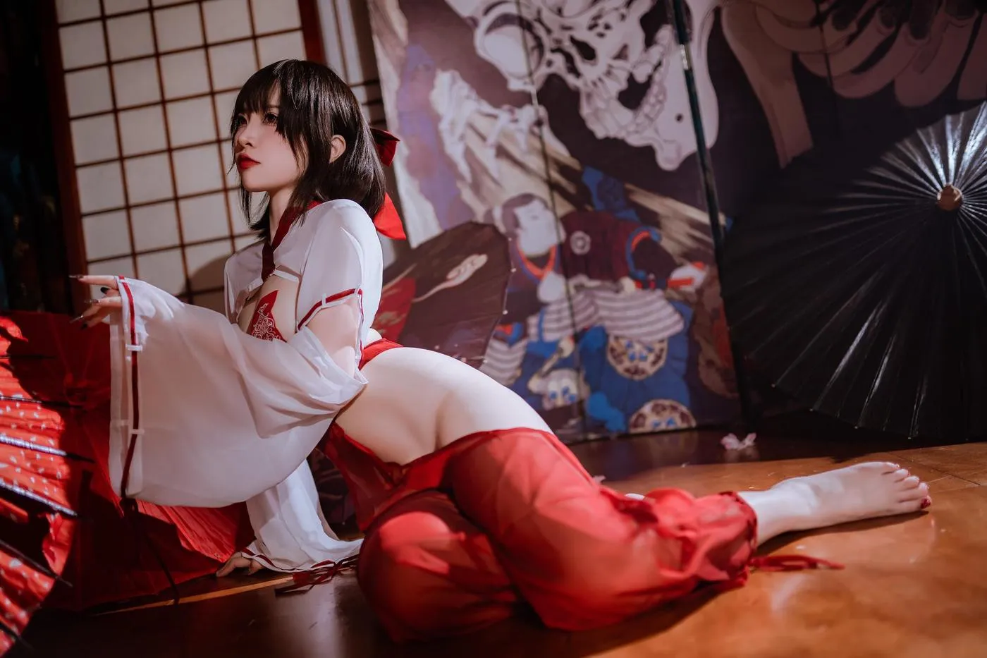 二佐Nisa – NO.141 私房巫女 [37P]插图5